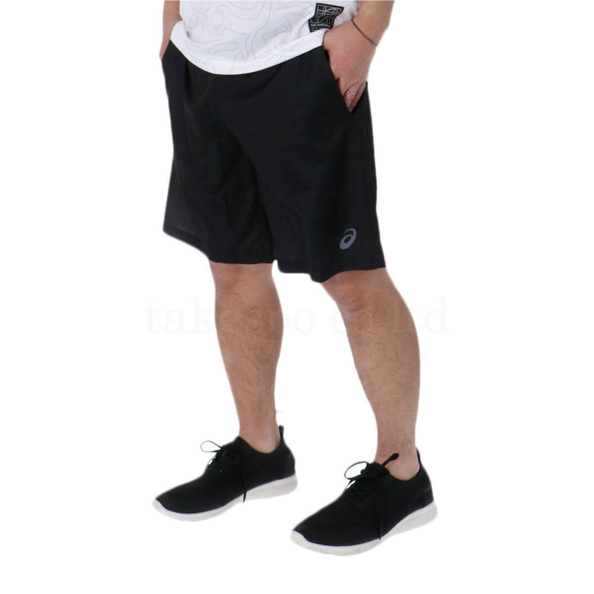 アシックス Tシャツ ハーフパンツ 上下 メンズ ドライグラフィック ブラック ホワイト ネイビー グリーン 2031E994