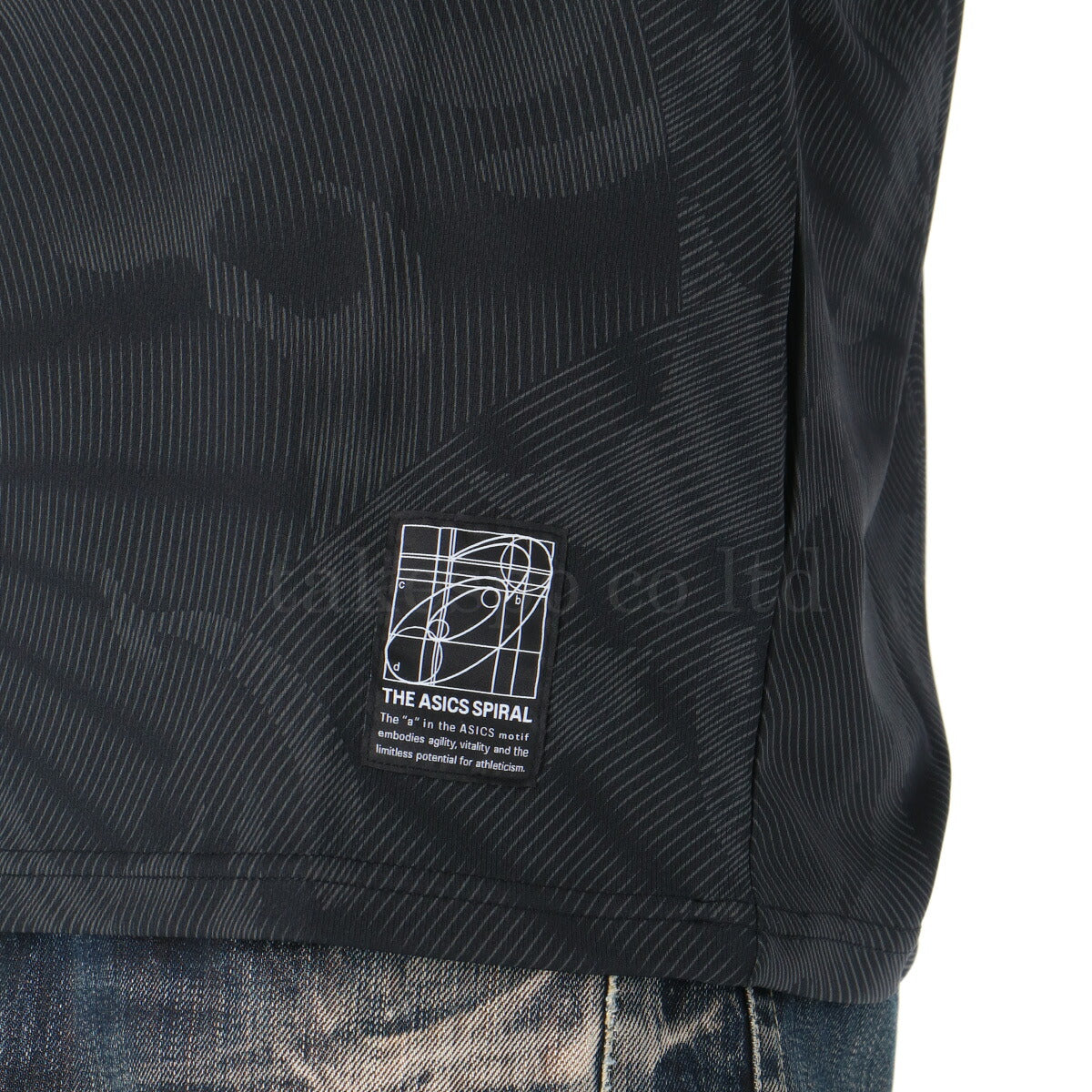 アシックス Tシャツ メンズ グラフィック ブラック ホワイト ネイビー ブルー 2031F162