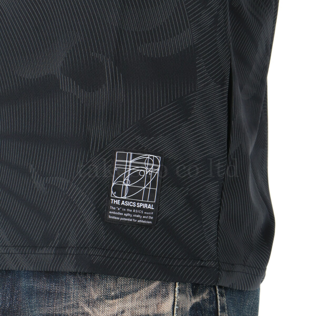 アシックス Tシャツ メンズ グラフィック ブラック ホワイト ネイビー ブルー 2031F162