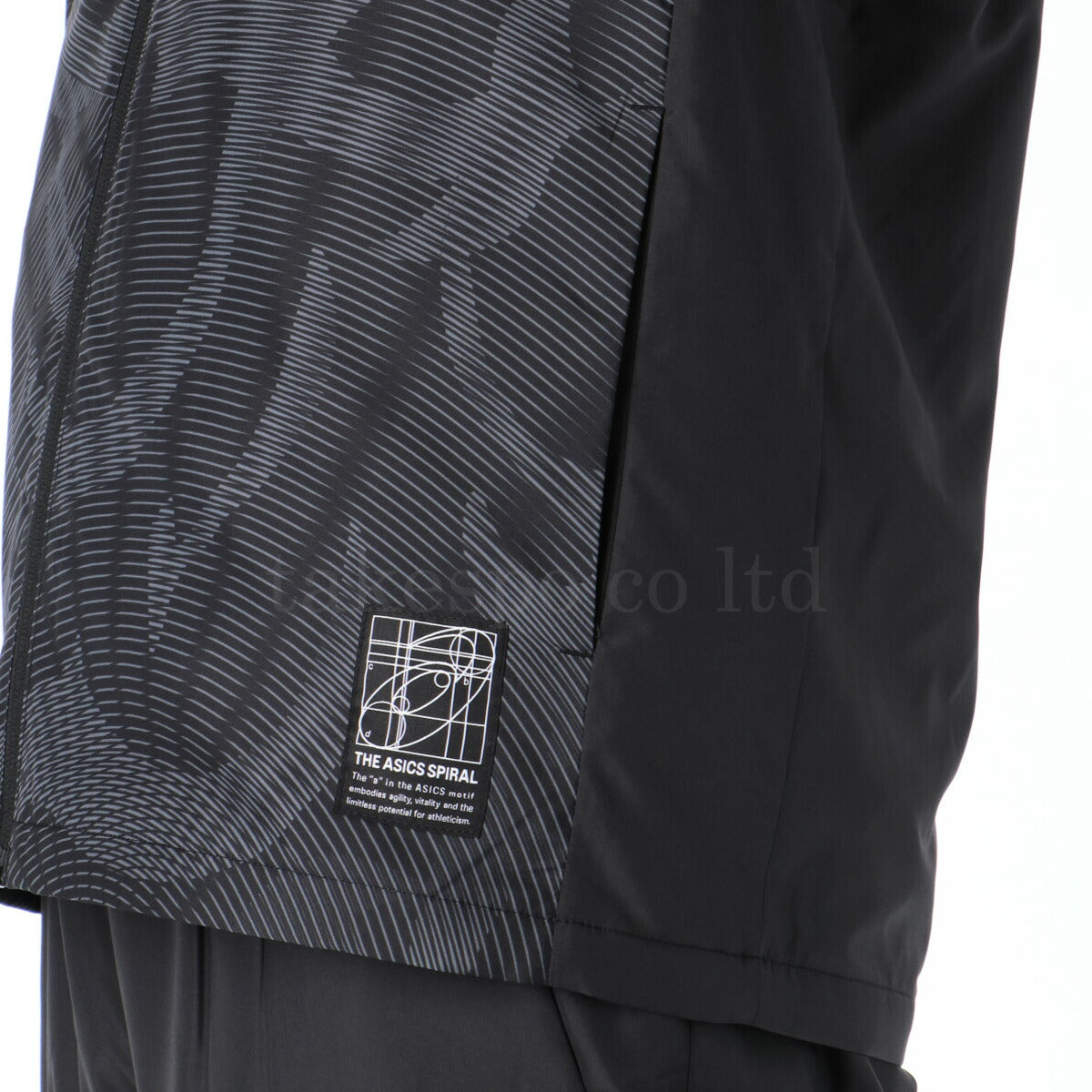 アシックス ウインドブレーカー 上下 メンズ ブラック ホワイト ネイビー 2031F174