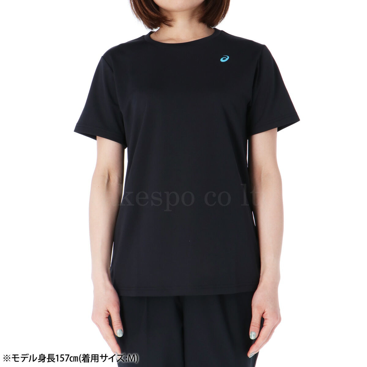 アシックス Tシャツ レディース ブラック ホワイト ネイビー パープル 2032C786