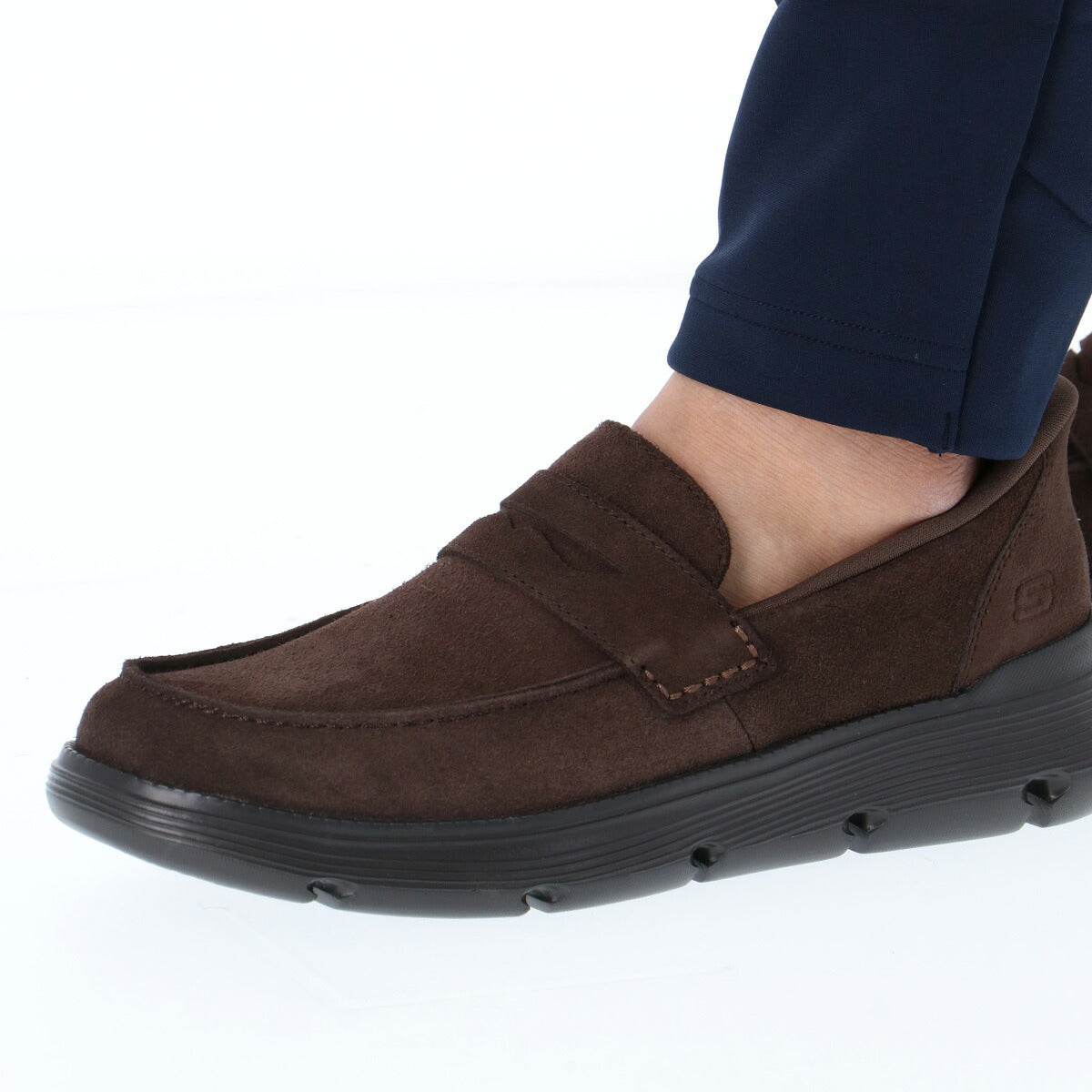 スケッチャーズ スリップインズ ガルザ シューズ メンズ ブランド スニーカー SKECHERS ローファースニーカー スリッポン 靴 くつ 手を使わず履ける 履きやすい ハンズフリー ローカット スエード