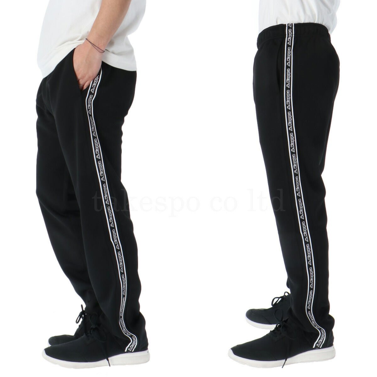 カッパ ジャージ上下 バンダ ジャージ 上下 セットアップ メンズ ブランド Kappa トラックスーツ ラインテープ サイドライン 215312 あす楽 新作 上下セット 大きいサイズ 有 スポーツウェア トレーニングウェア スポーツ おしゃれ - 【公式】限定ジャージのタケスポ（Limited jersey takespo）