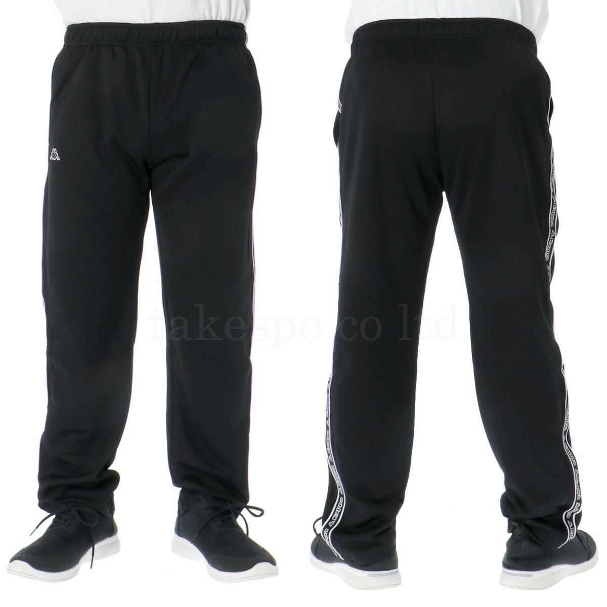 カッパ ジャージ上下 バンダ ジャージ 上下 セットアップ メンズ ブランド Kappa トラックスーツ ラインテープ サイドライン 215312 あす楽 新作 上下セット 大きいサイズ 有 スポーツウェア トレーニングウェア スポーツ おしゃれ - 【公式】限定ジャージのタケスポ（Limited jersey takespo）