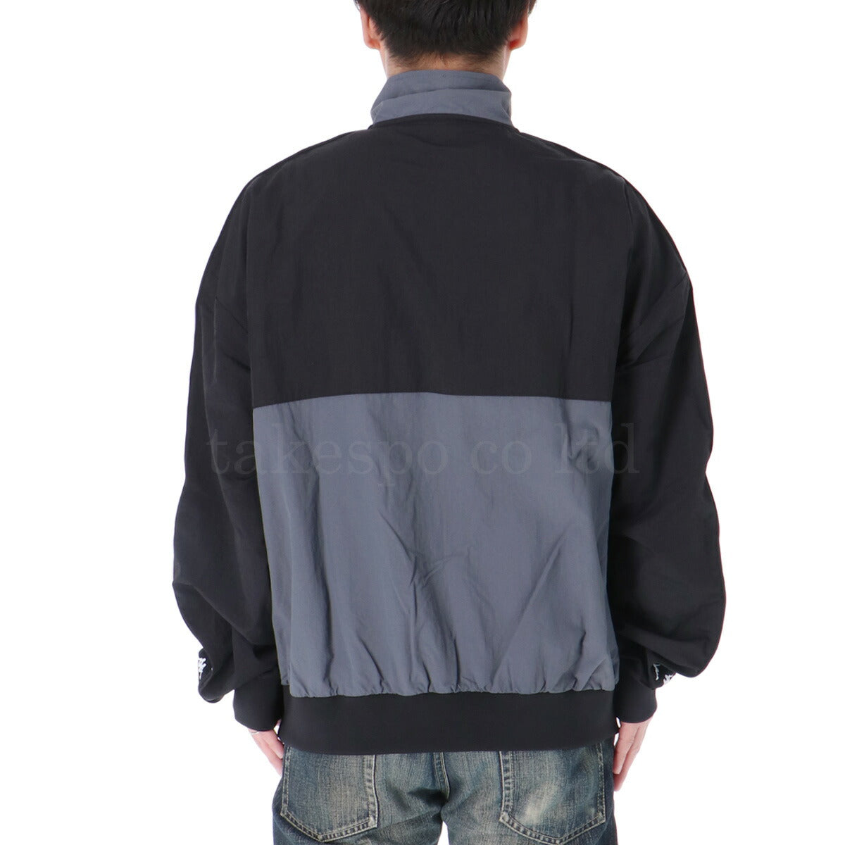 カッパ ジャケット メンズ バンダ ブラック グリーン 215389
