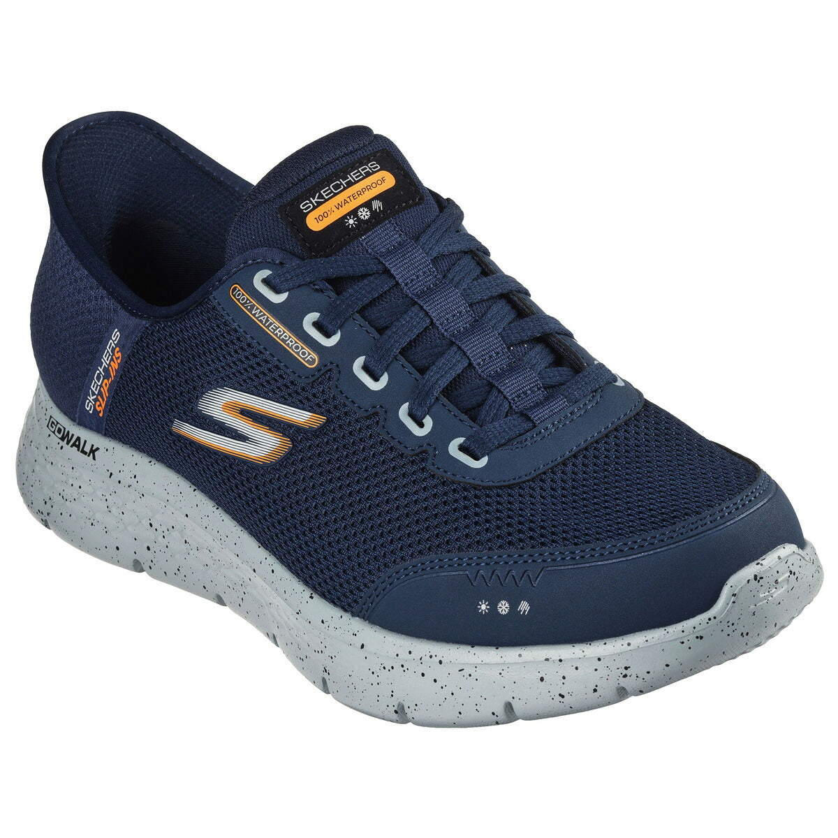 スケッチャーズ スリップイン シューズ メンズ ブランド スニーカー SKECHERS スリップインズ ワイド スリッポン ウォーキング 靴 くつ 手を使わず履ける 履きやすい ハンズフリー 防水 216330WW