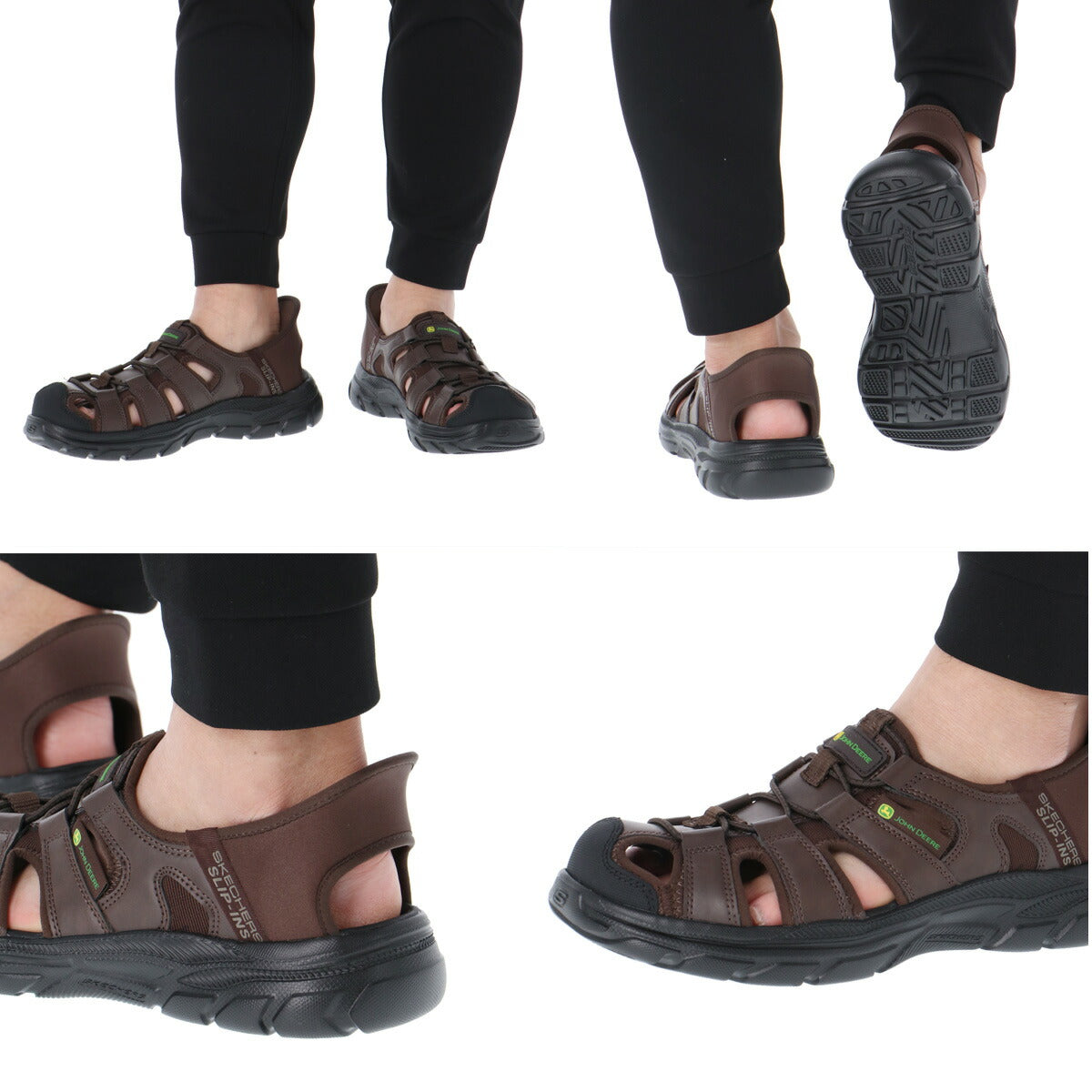 スケッチャーズ スリップインズ シューズ メンズ ブランド スポーツサンダル シャワーサンダル 靴 くつ スポサン 夏 SKECHERS スリッポン スニーカー 手を使わず履ける 履きやすい ハンズフリー