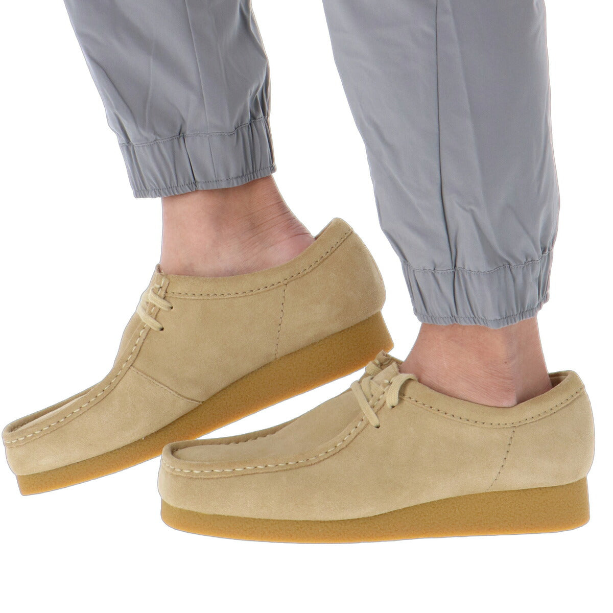 クラークス ワラビー シューズ メンズ ブランド Clarks モカシン 防水 スエード レザー ウォータープルーフ 261778 ブラック ベージュ 大きいサイズ 有 スポーツ おしゃれ