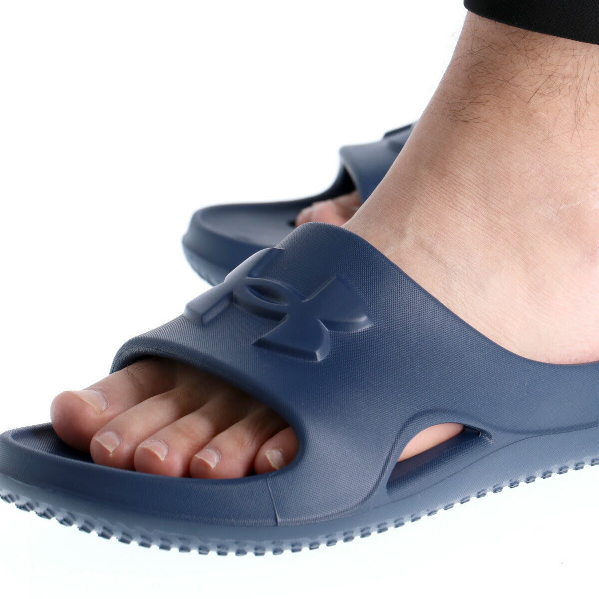 アンダーアーマー シューズ メンズ パフォーマンススライド ブラック ネイビー グレー レッド 3028094