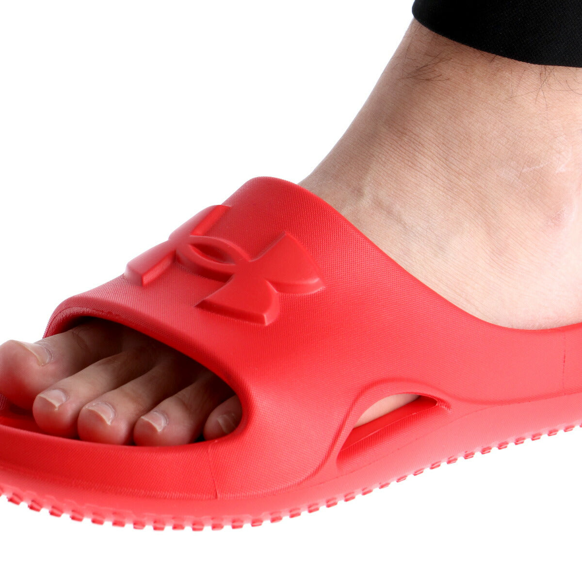 アンダーアーマー シューズ メンズ パフォーマンススライド ブラック ネイビー グレー レッド 3028094