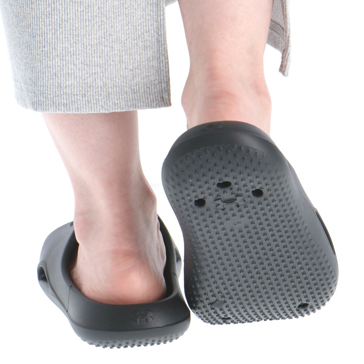 アンダーアーマー シューズ レディース ロッカー5 ブラック グレー ホワイト グリーン 3028095