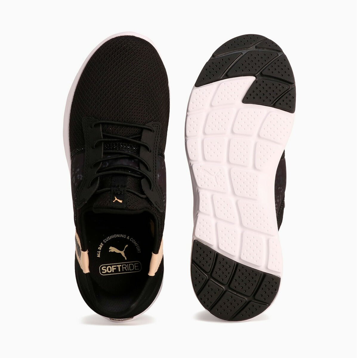 プーマ イーズイン ソフトライド スリッポン シューズ レディース ブランド ランニングシューズ ウォーキングシューズ ランニング マラソン スニーカー PUMA ハンズフリー クッション性 手を使わず履ける 履きやすい 高齢者 ウォーキング ジョギングシューズ 黒 白 312000 あす楽 新作 かわいい 大きいサイズ 有 スポーツ おしゃれ - 【公式】限定ジャージのタケスポ（Limited jersey takespo）