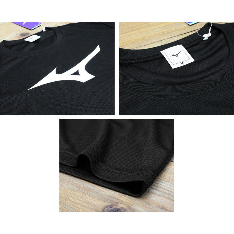 ミズノ Tシャツ ハーフパンツ 上下 メンズ ホワイト ブラック ネイビー ブルー イエロー オレンジ レッド ピンク パープル 32JA8155