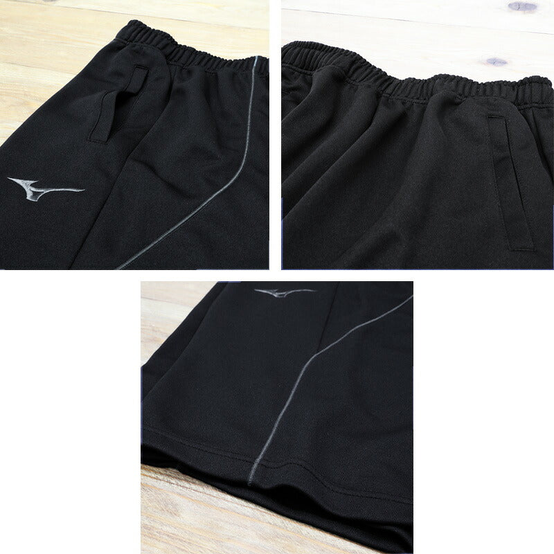 ミズノ Tシャツ ハーフパンツ 上下 メンズ ホワイト ブラック ネイビー ブルー イエロー オレンジ レッド ピンク パープル 32JA8155