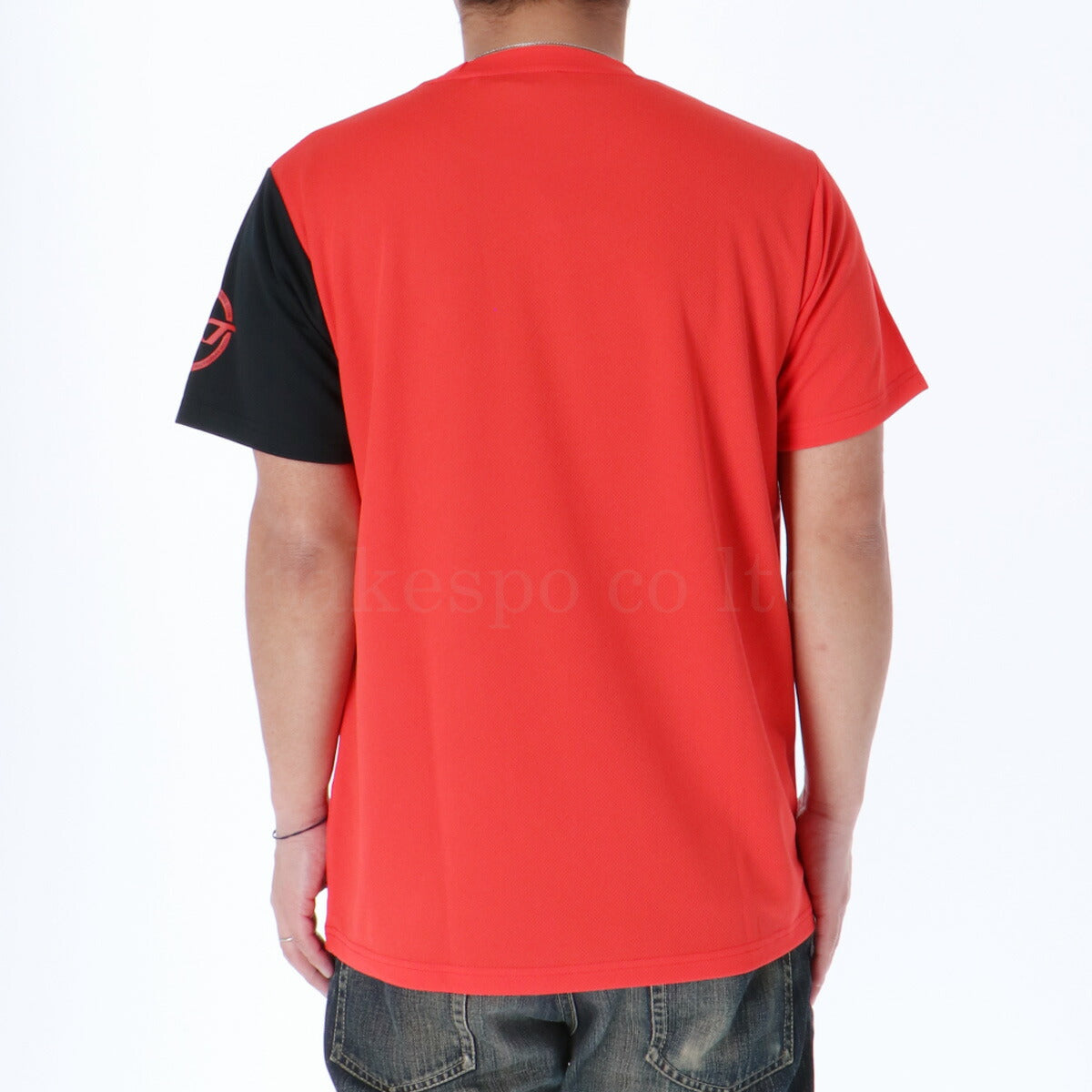 ミズノ Tシャツ メンズ N-XT レッド ホワイト 32JAC220