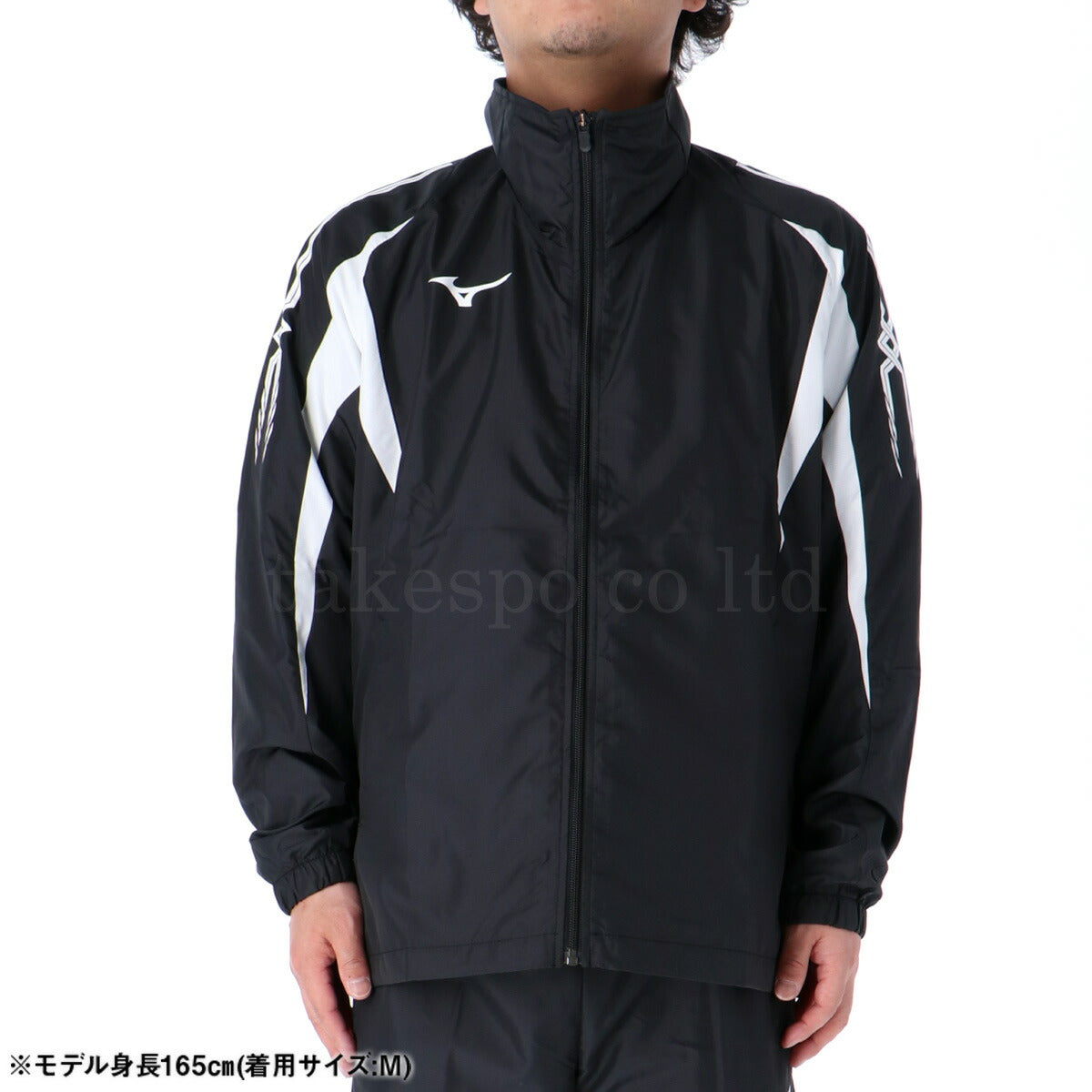 ミズノ ウインドジャケット メンズ MCライン ブラック ホワイト グレー ネイビー レッド ブルー 32JE8015