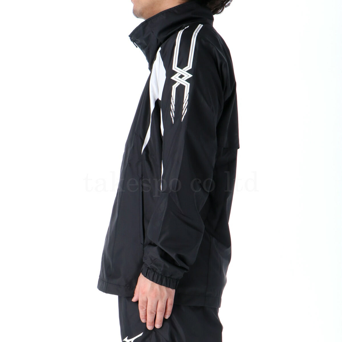 ミズノ ウインドジャケット メンズ MCライン ブラック ホワイト グレー ネイビー レッド ブルー 32JE8015