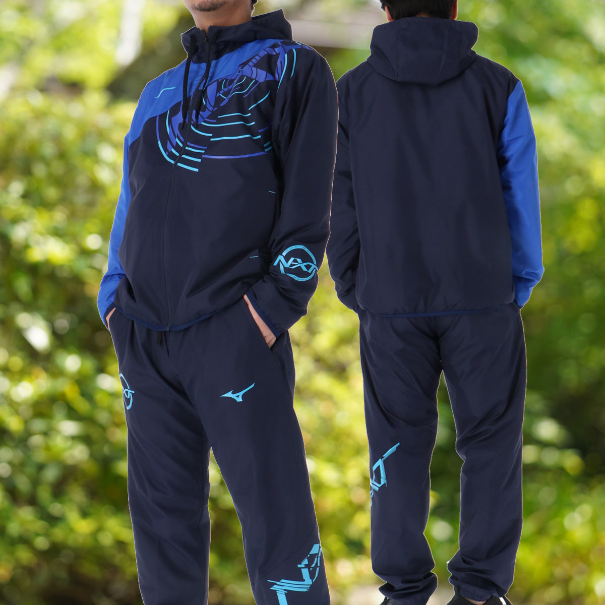 ミズノ ウインドブレーカー 上下 メンズ N-XT 32JED221