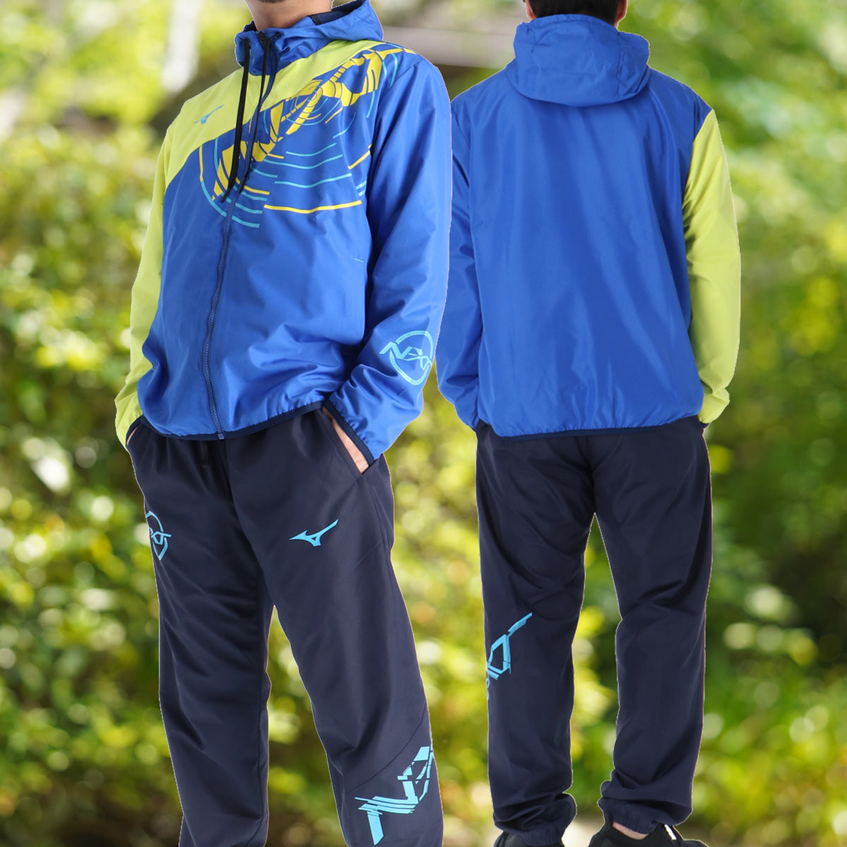 ミズノ ウインドブレーカー 上下 メンズ N-XT 32JED221