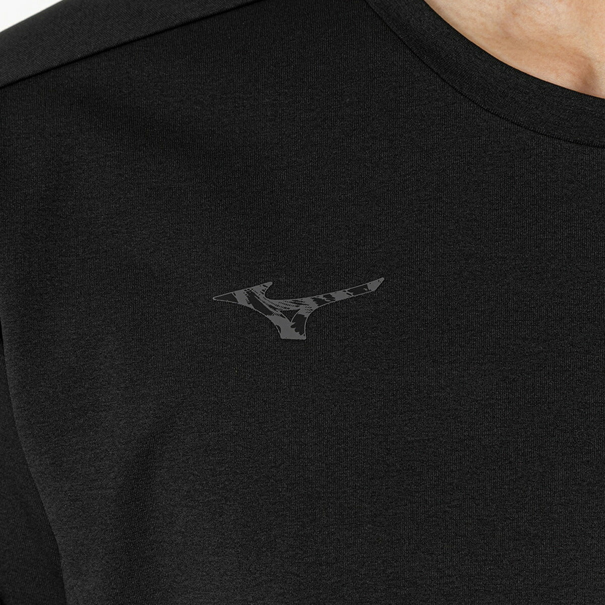 ミズノ Tシャツ メンズ ソフトドライTシャツ ブラック ホワイト 32MAB023