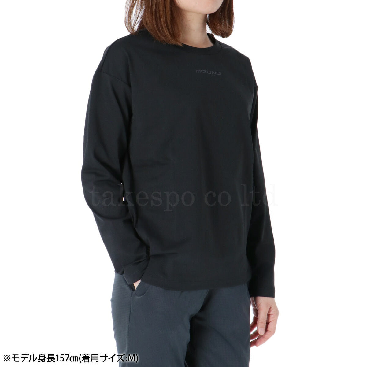 ミズノ Tシャツ レディース ソフトドライTシャツ ブラック ホワイト グレー ピンク 32MAB304