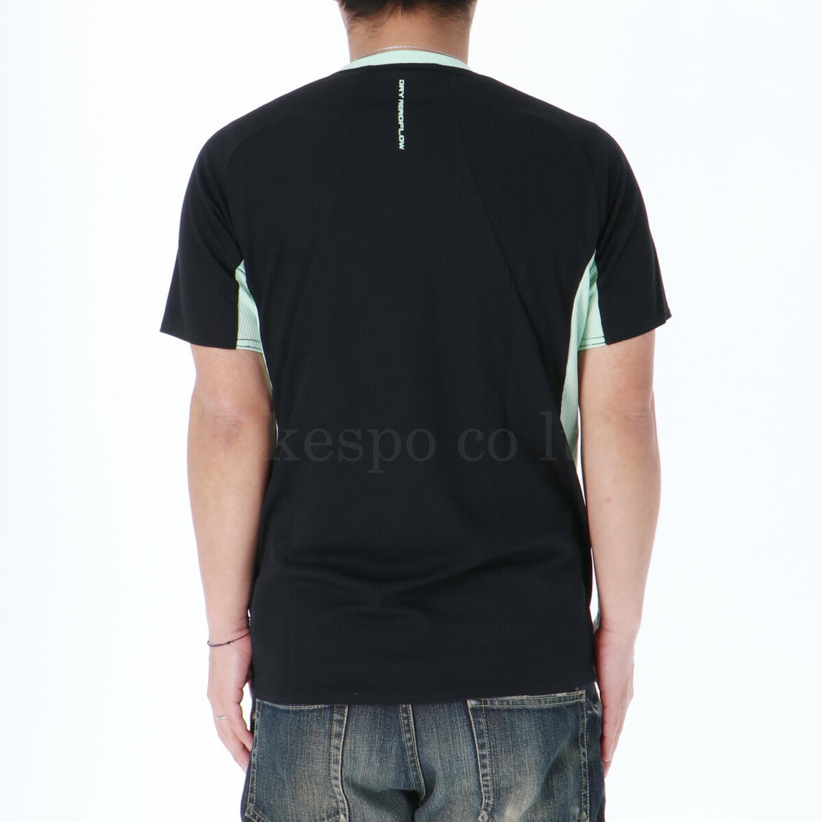 ミズノ Tシャツ メンズ ドライエアロフロー グレー ブラック グリーン 32MAC021
