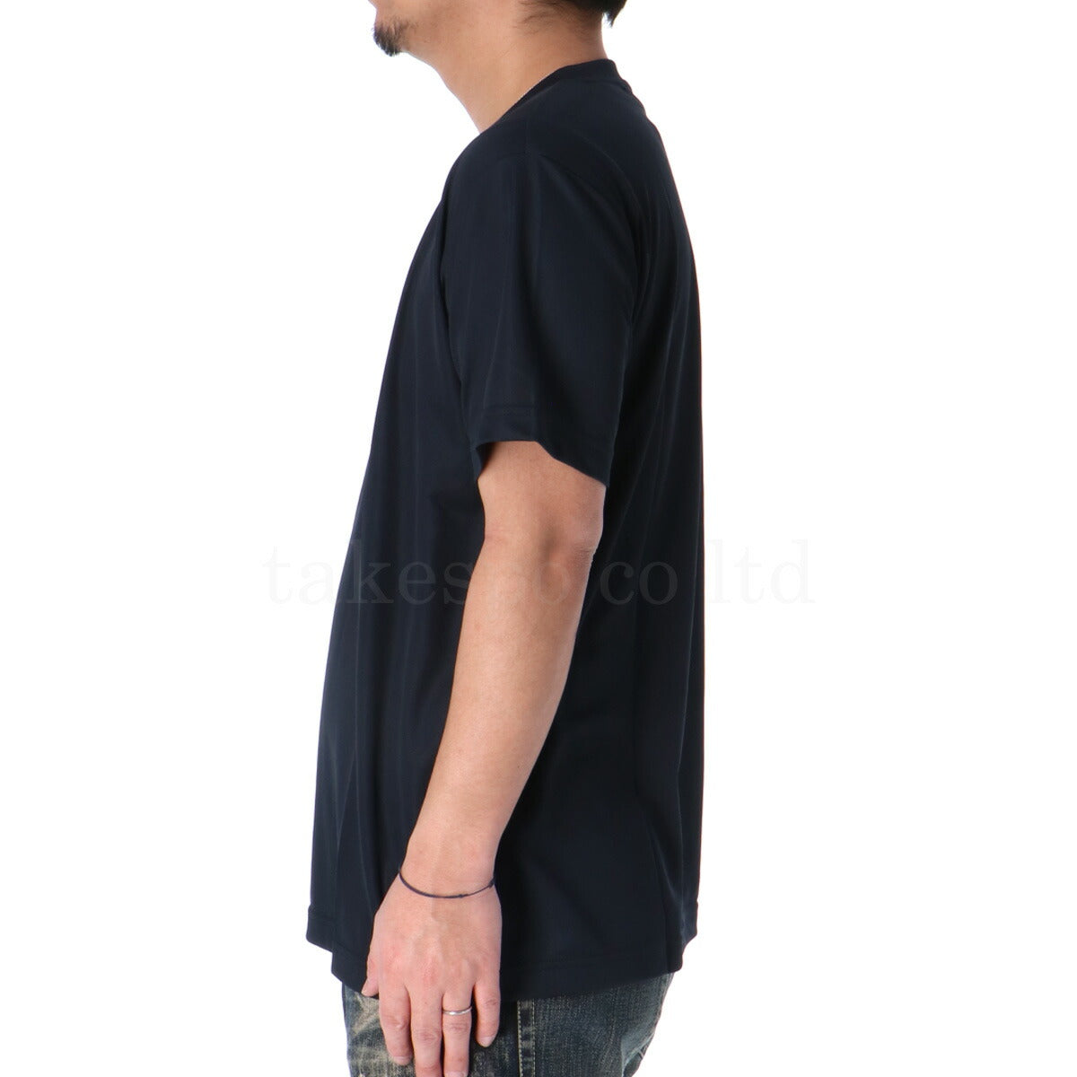 ミズノ Tシャツ メンズ ナビドライ ブラック ホワイト ネイビー 32MAC191