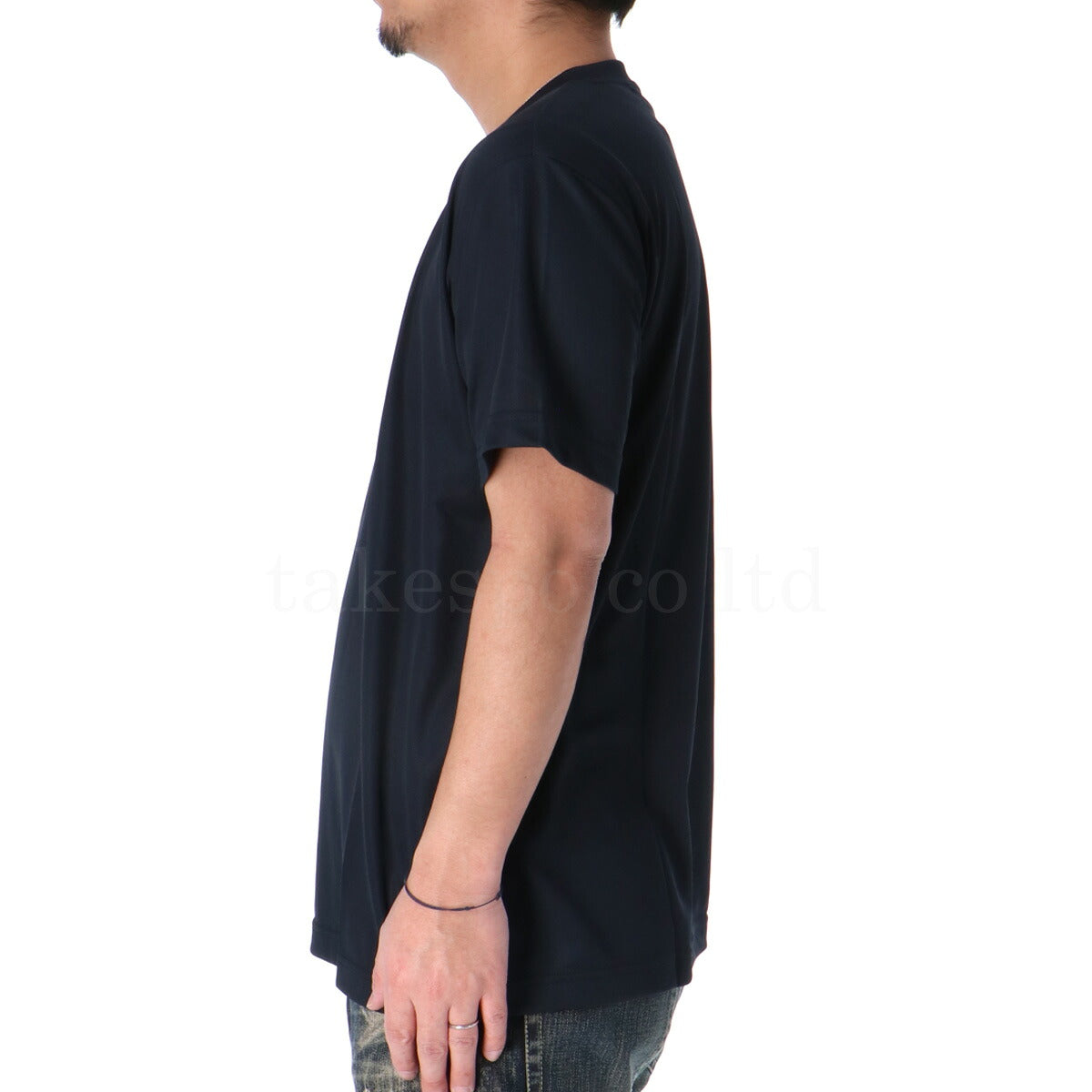 ミズノ 半袖 吸汗 速乾 吸水 ナビドライ Tシャツ メンズ ブランド ドライ スポーツ Mizuno ワンポイント Vネック 32MAC191 3ds ブラック ホワイト ネイビー SALE セール