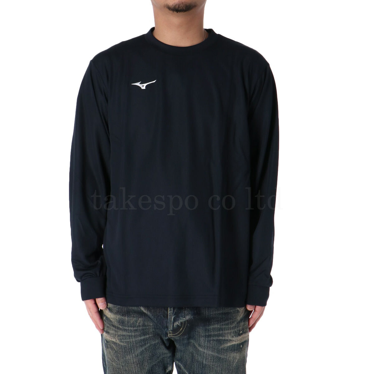 ロンT 長袖Tシャツ メンズ ブランド ミズノ スポーツ Tシャツ ロンティー ロングTシャツ 長袖 Mizuno ナビドライ ドライ 吸汗 速乾 32MAC195 ブラック ネイビー ホワイト SALE セール