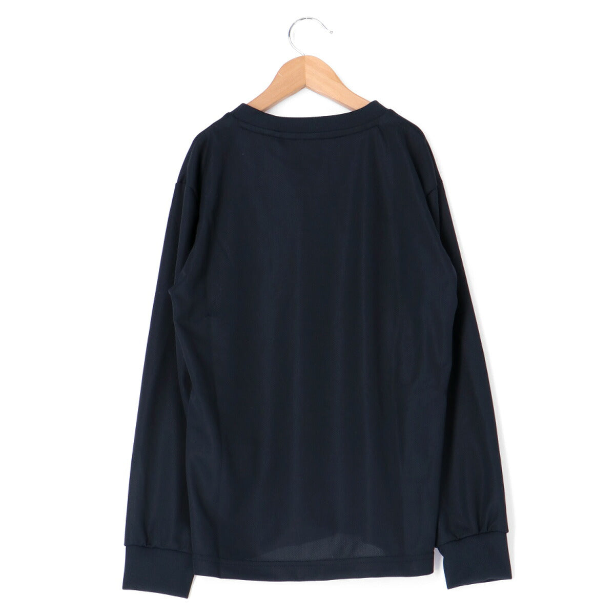 ロンT 長袖Tシャツ キッズ ミズノ スポーツ ブランド Tシャツ ロンティー ロングTシャツ ジュニア 長袖 Mizuno ナビドライ ドライ ワンポイント 吸汗 速乾 UVカット 32MAC495 ブラック ホワイト ネイビー 新作