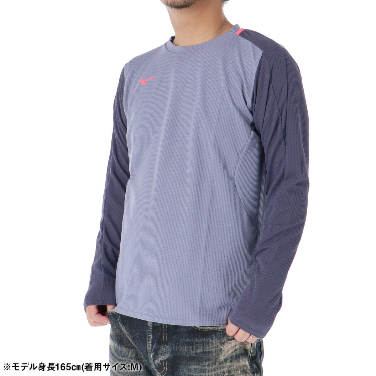 ミズノ Tシャツ メンズ ドライエアロフロー グレー 32MAC522