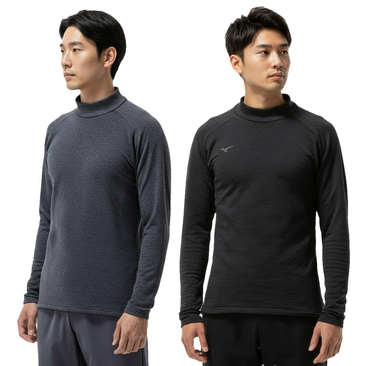 ミズノ Tシャツ メンズ ブラック グレー 32MAC542