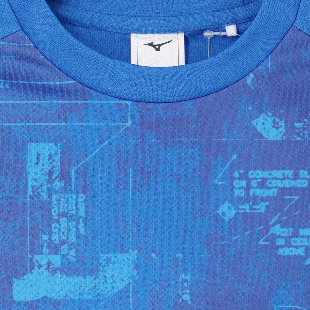 ミズノ Tシャツ ジュニア ブラック ブルー 32MAC951
