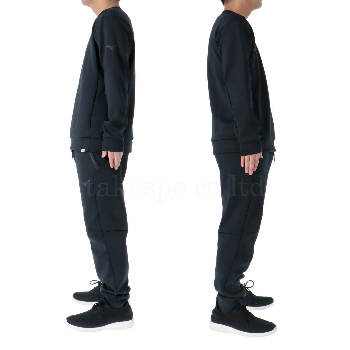 ミズノ メンズ スウェット上下 ストレッチスウェット Mizuno アパレル 上下 32MCA052/32MDA050