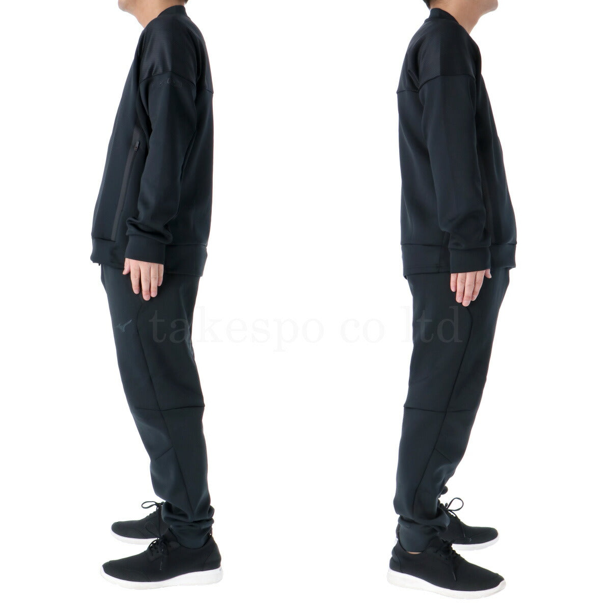 ミズノ メンズ スウェット上下 ストレッチスウェット Mizuno アパレル 上下 32MCA055/32MDA050