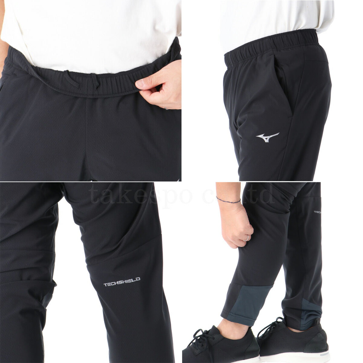 ミズノ メンズ ウインドブレーカー上下 テックシールド Mizuno アパレル 上下 32MCB552/32MDB552