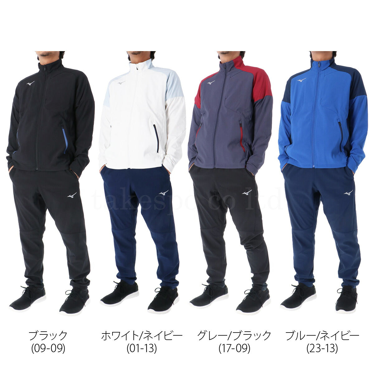 ミズノ メンズ ウインドブレーカー上下 テックシールド Mizuno アパレル 上下 32MCB552/32MDB552