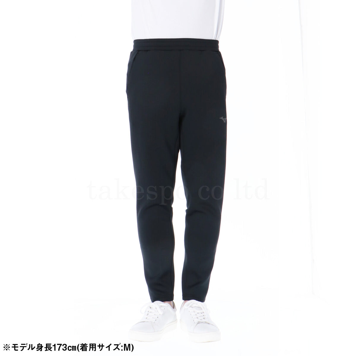 ミズノ ロングパンツ メンズ ストレッチ ブラック グレー 32MDC060