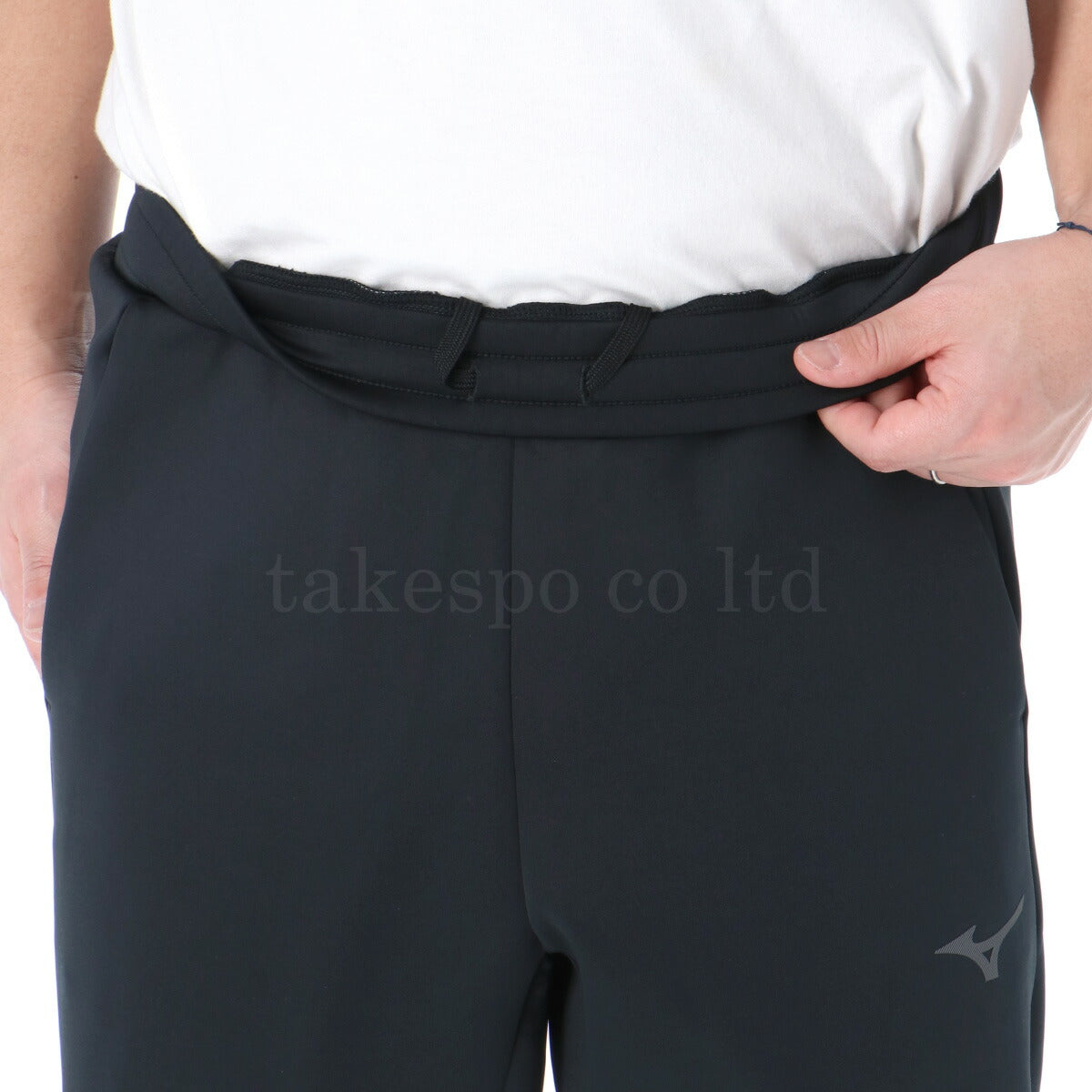 ミズノ ロングパンツ メンズ ストレッチ ブラック グレー 32MDC060
