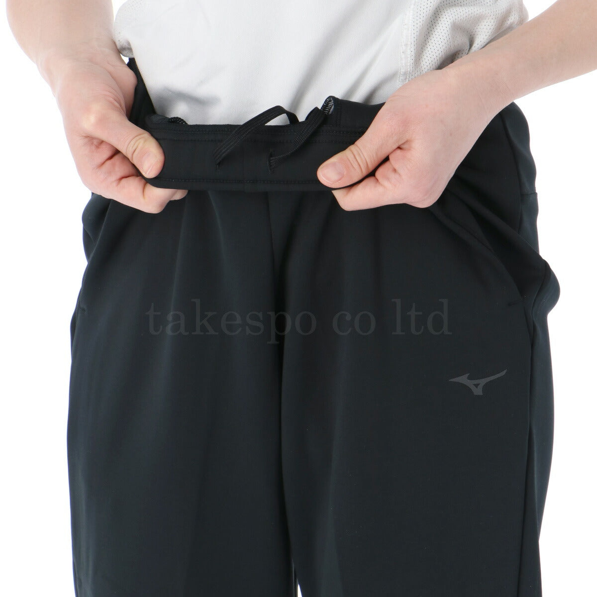 ミズノ ロングパンツ レディース ストレッチスウェット ブラック 32MDC330