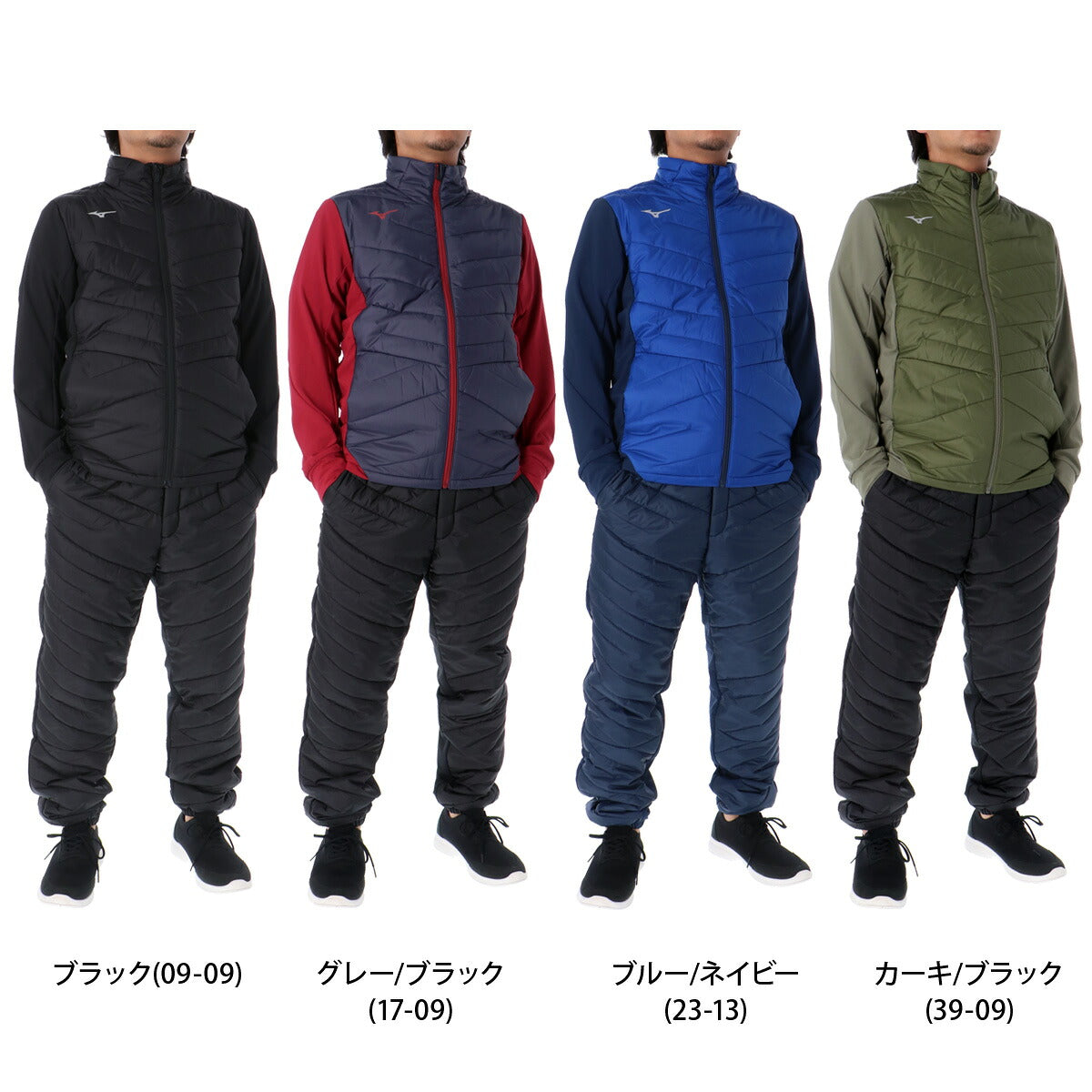 ミズノ メンズ ウインドブレーカー上下 テックフィル Mizuno アパレル 上下 32MEB535/32MFB535