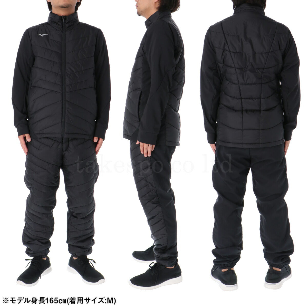 ミズノ メンズ ウインドブレーカー上下 テックフィル Mizuno アパレル 上下 32MEB535/32MFB535