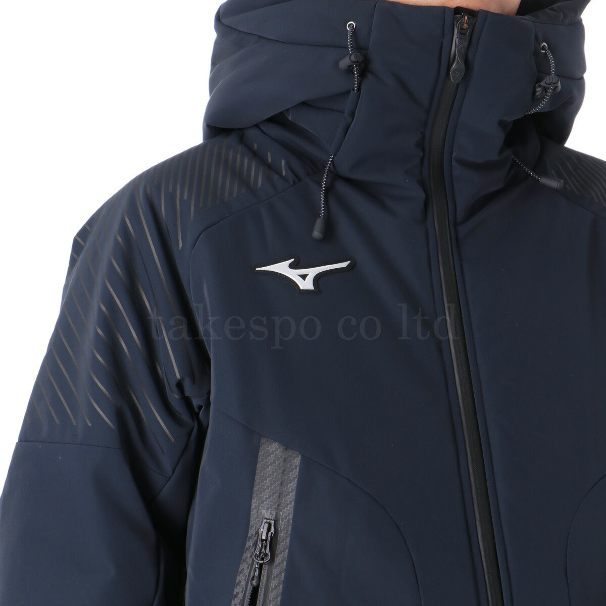 ミズノ 中綿コート メンズ ブレスサーモ テックフィル ブラック ブラウン 32MEC538