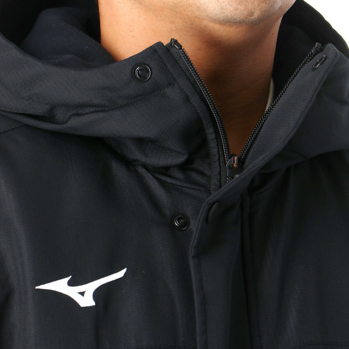 ミズノ ブレスサーモ ベンチコート メンズ ブランド Mizuno 中綿 吸湿