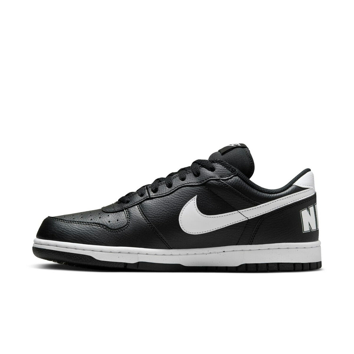 ナイキ ビッグナイキ シューズ メンズ ブランド スニーカー NIKE ビッグ LOW ビッグロー ローカット レザー 革 355152016 あす楽 黒 ブラック 新作 大きいサイズ 有 スポーツ おしゃれ - 【公式】限定ジャージのタケスポ（Limited jersey takespo）
