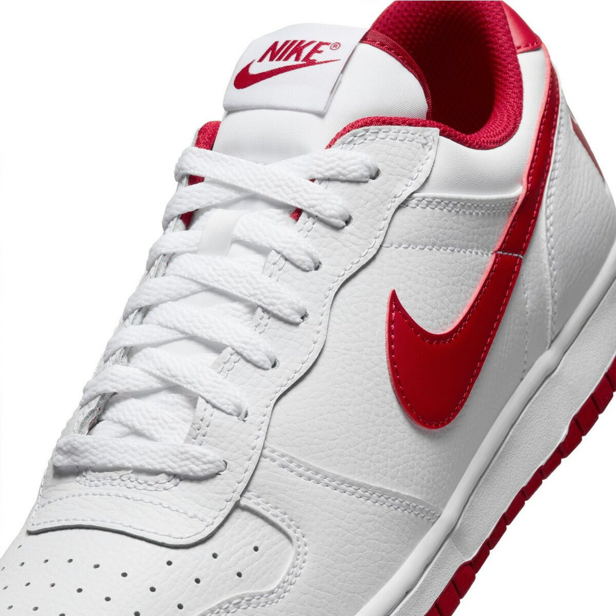 ナイキ ビッグナイキ シューズ メンズ ブランド スニーカー NIKE ビッグ LOW ビッグロー ローカット レザー 革 355152150 あす楽 白 ホワイト 新作 大きいサイズ 有 スポーツ おしゃれ - 【公式】限定ジャージのタケスポ（Limited jersey takespo）
