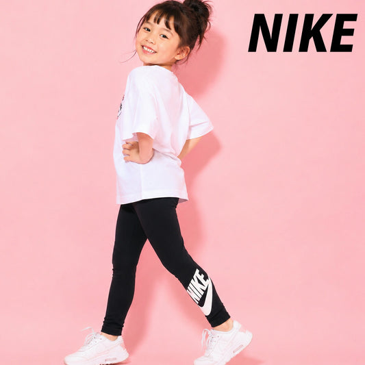 ナイキ タイツ ジュニア ブランド NIKE 綿混 黒 レギンス スパッツ 36M316 023 ブラック 男 女の子 キッズ スポーツウェア トレーニングウェア スポーツ おしゃれ