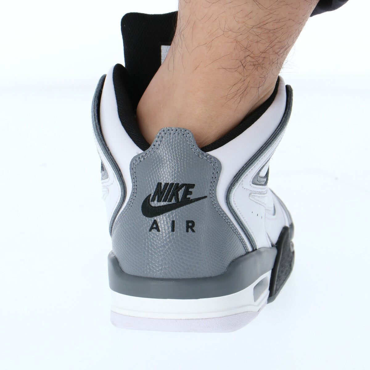 ナイキ エア フライト ファルコン シューズ メンズ ブランド スニーカー NIKE ハイカット 合革 397204102 白 ホワイト 大きいサイズ 有 スポーツ おしゃれ