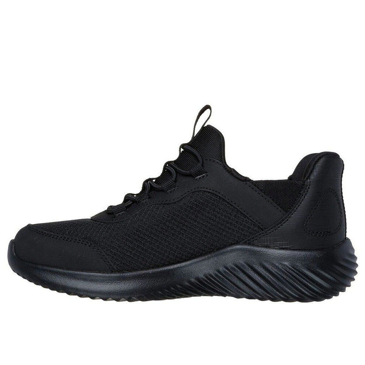 スケッチャーズ スリップインズ シューズ ジュニア ブランド スニーカー SKECHERS スリッポン 靴 くつ ブラック 手を使わず履ける 履きやすい ハンズフリー スポーツシューズ 通学
