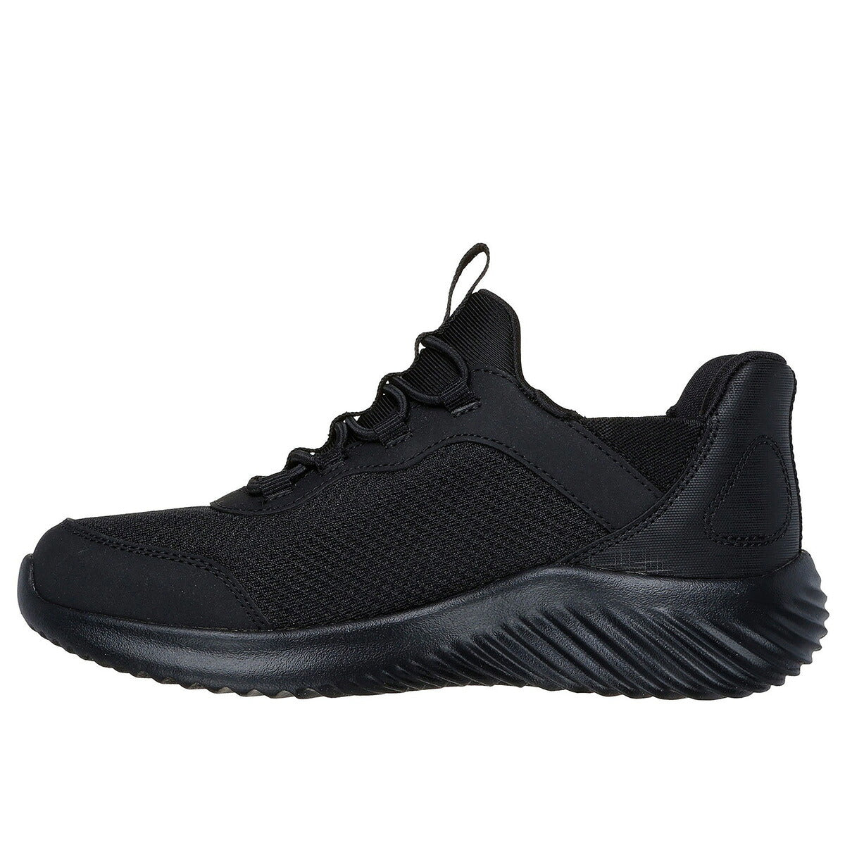 スケッチャーズ スリップインズ シューズ ジュニア ブランド スニーカー SKECHERS スリッポン 靴 くつ ブラック 手を使わず履ける 履きやすい ハンズフリー スポーツシューズ 通学